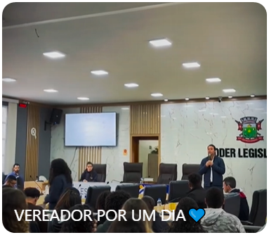 Palestra sobre a separação dos três poderes.