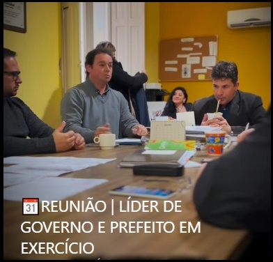 Reunião com o executivo.